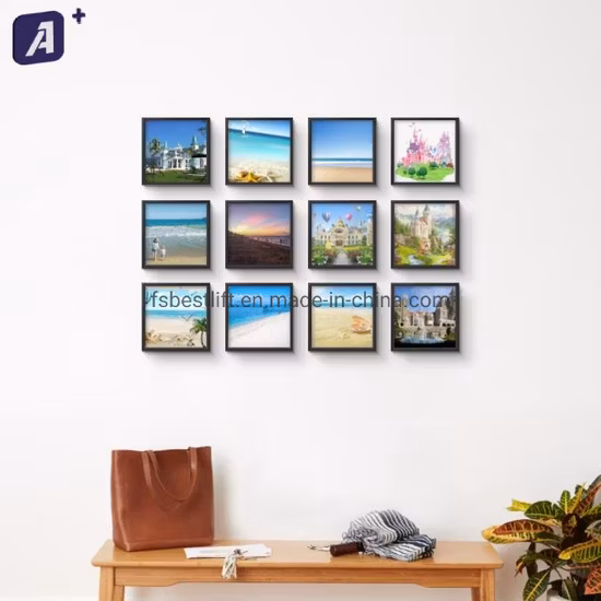 Cadre photo mixte restickable décoratif pour la maison 8X8 pouces