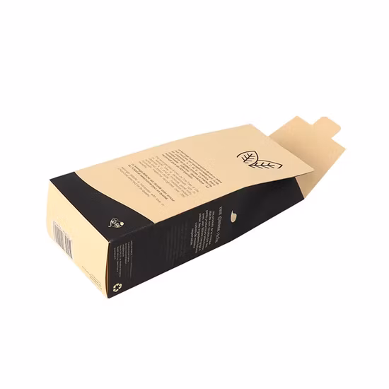 Boîte d'emballage de thé d'impression de papier de conception colorée personnalisée