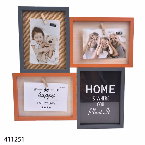 Nouveau cadre photo MDF Collage pour la décoration de la maison