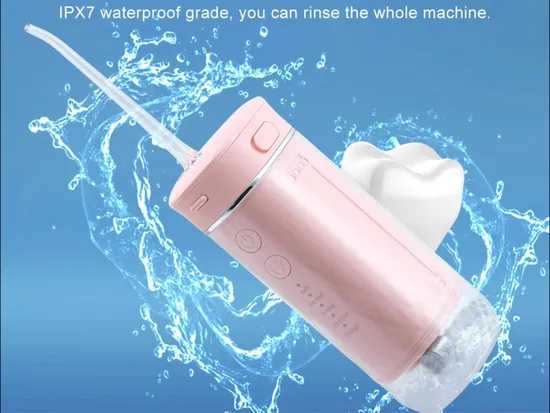 Irrigateur oral de fil dentaire de produits d'hygiène buccale de ménage sans fil